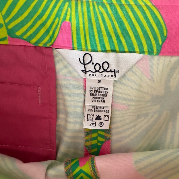 VINTAGE Lilly Pulitzer Pants Size 2 - Picture 3 of 3